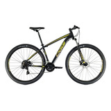 Mountain Bike Oggi Hacker Sport 2021 Aro 29 19 21v Freios De Disco Mecânico Câmbios Shimano Tourney Tz300 Y Shimano Tourney Ty500 Cor Preto/amarelo