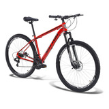 Mountain Bike Sutton Mountain Bike Extreme 2022 Aro 29 19 21v Freios De Disco Mecânico Câmbios Shimano Tourney Tz510 Y Shimano Tourney Tz-31 Index Cor Vermelho