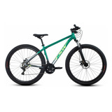 Mountain Bike Tsw Mountain Bike Ride 2021 Aro 29 L-19 21v Freios De Disco Mecânico Câmbios Shimano Cor Verde/amarelo