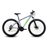 Mountain Bike Tsw Mountain Bike Ride 2021 Aro 29 S-15.5 21v Freios De Disco Mecânico Câmbios Shimano Cor Cinza/verde