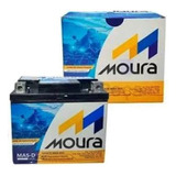 Moura 5 Amperes Bateria Moto 160 150 190 Honda Yamaha Dafra