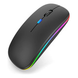 Mouse Bluetooth Sem Fio Recarregável Bateria Longa Duração Cor Cinza-escuro