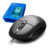 Mouse Classic Box Óptico 3 Botões Multilaser 1200dpi Mo300