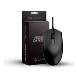 Mouse Duex Dx M302, Usb, 1000 Dpi Preto