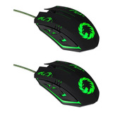 Mouse Gamer 3200 Dpi Backlight 4 Cores Gamemax Mg386 Kit-2
