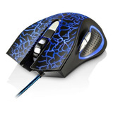 Mouse Gamer Multilaser 3200dpi 6 Botões Com Led - Mo250 Cor Preto