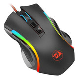 Mouse Gamer Para Jogo Griffin Preto Rgb M607 Usb 7200 Dpi