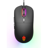 Mouse Gamer Para Jogo Usb Zon Evolut Ótico 7200 Dpi Efeitos Led Rgb Software Macro Programável Profissional