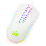 Mouse Gamer Redragon Cobra Fps 24.000 Dpi Branco (m711w-fps)