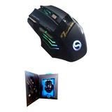 Mouse Gamer Sem Fio Recarregável 3200dpi Sh-mo-g19 Shinka