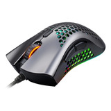 Mouse Gamer Usb Macro Colmeia Ultraleve Led Rgb 7200 Dpi