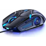 Mouse Gamer X-absolut 3200dpi Rgb Led 6 Botões Usb Jogos