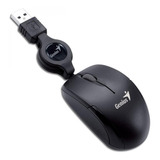 Mouse Genius Micro Traveler V2 1000 Dpi Usb 3 Botões Preto - 31010125100