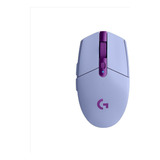 Mouse Logitech Gamer G305 Lightspeed Sem Fio Opt Usb Lilas
