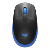 Mouse Logitech M190 Sem Fio Azul