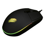 Mouse Notebook Com Fio Usb 3200dpi Ergonomico Led Rainbow