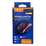 Mouse Óptico 1000 Dpi Usb Classic Essential Maxprint Cor Preto
