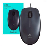 Mouse Óptico Logitech Usb 2.0 M90