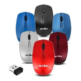 Mouse Óptico Sem Fio Wireless Weibo Tm-432