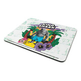 Mouse Pad Esquadrao Suicida Arlequina Harly Quinn Tubarao Dc Cor Branco