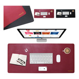 Mouse Pad Grande 68x30 Couro Sintético Desk Pad Office Gamer