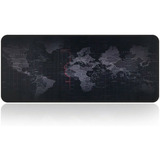 Mouse Pad Grande Gamer Mapa Mundi 80x30cm P/ Mouse E Teclado