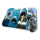 Mouse Pad Mousepad Tubarão Jaws Gamer