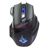 Mouse Para Jogo Infokit X-soldado Gm-700 Preto