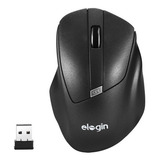 Mouse Sem Fio 2.4ghz Preto Receptor Nano 1200 Dpi