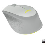 Mouse Sem Fio Logitech M280 Usb Pilha Cor Cinza 910-004285