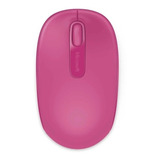 Mouse Sem Fio Microsoft Wireless Mobile 1850 Rosa + Nf