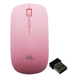 Mouse Sem Fio Mtek Pmf423 - Rosa