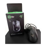 Mouse Sem Fio Recarregável Razer Mamba Wireless Preto