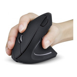 Mouse Sem Fio Recarregavel Vertical Ergonomico 1600dpi Vinik