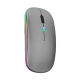 Mouse Sem Fio Recarregável Wireless Led