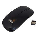 Mouse Sem Fio Wireless Optico Plug And Play 3200dpi 3 Botões Cor Preto