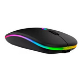 Mouse Wireless Recarregável Led Rgb 2.4 Ghz Sem Fio Barato