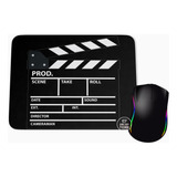 Mousepad Personalizado Claquete Cinema Filmes Diretor