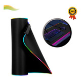 Mousepad Rgb Led 7 Cores Grande Para Jogos 300x800mm