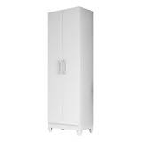 Moval New Iris Armário Multiuso Organizador Lavanderia Branco