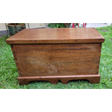 Móvel Antigo Baú Madeira Maciça Mineirão Rustico Cedro 