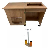 Móvel Gabinete Mesa Maquina Costura S270 Bobina Mágica