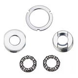 Movimento Central 34,7mm Caixas + Colar Esferas Cromado Bike
