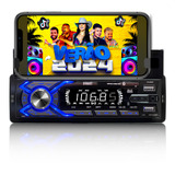 Mp3 Player Som Carro Automotivo Bluetooth Pendrive Sd Rádio