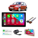 Mp5 Multimidia Androidauto Carplay Moldura C3