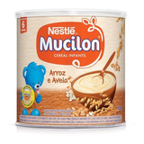 Mucilon Arroz E Aveia 400g Nestle Kit C/4
