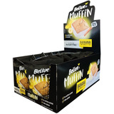 Muffin Banana Com Canela E Chia Belive Zero Açúcar, Glúten E
