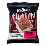 Muffin Double Chocolate Zero Açucar/lactose 40g Belive