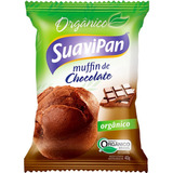 Muffin Orgânico De Chocolate Suavipan 40g