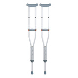 Muleta Axilar De Aluminio Regulável Multipla D7 Dellamed Par